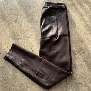 Vintage Leather Vince Leggings